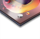 SLIMEY BUBBLES Acrylic print