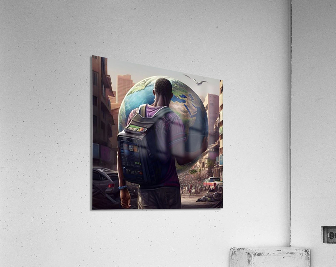 THE WORLD IS MINES Acrylic Print