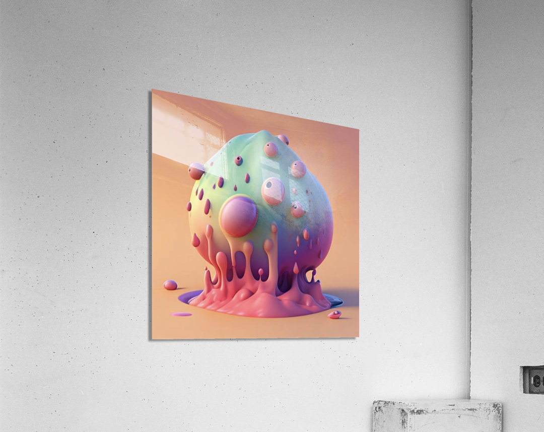 SLIME BALL Acrylic Print