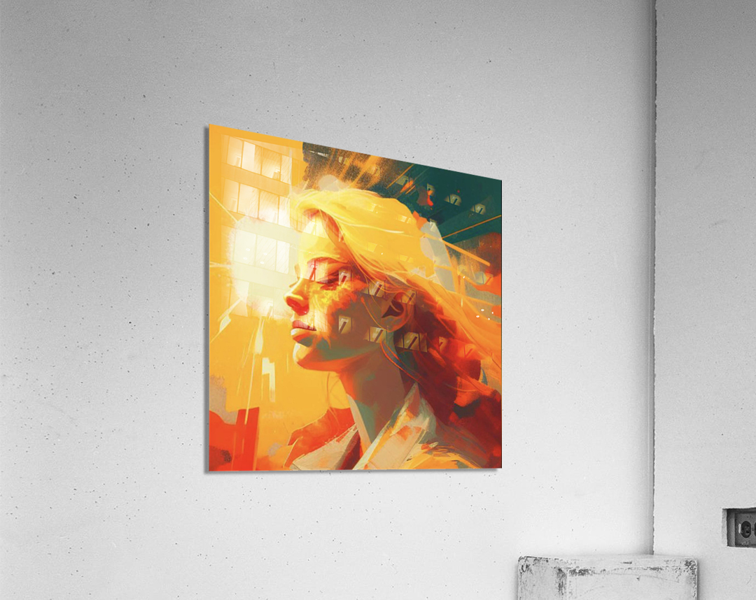 SHINE ON ME Acrylic Print