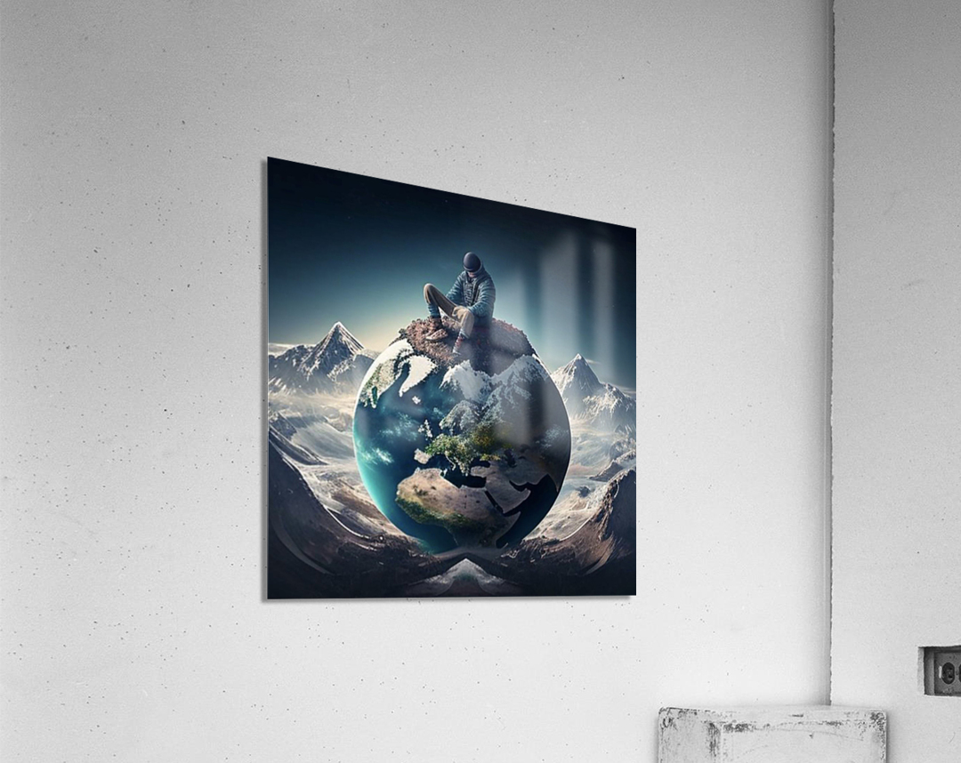 MY WORLD Acrylic Print