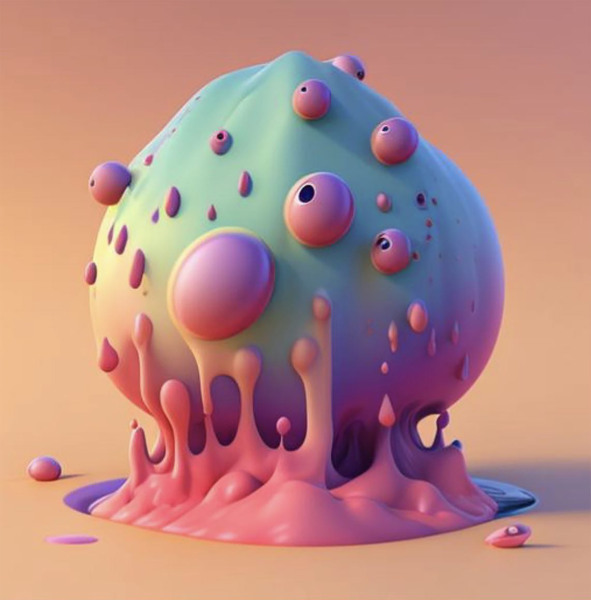 SLIME BALL Print