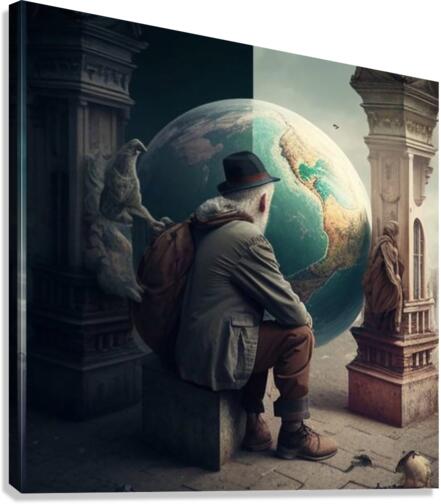 WHATS NEXT  Canvas Print