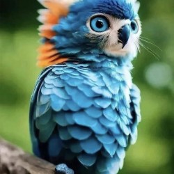 Baby  Blue Owl 