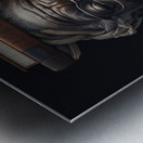 THE TEACHER Metal print