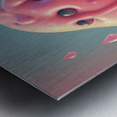 STICKY DRIP Metal print