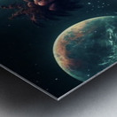 SPACE PALMS Metal print