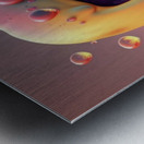 SLIMEY BUBBLES Metal print