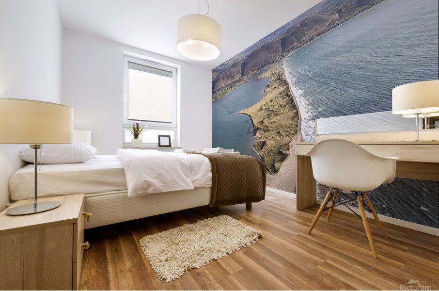 Mountain Waves Mural print