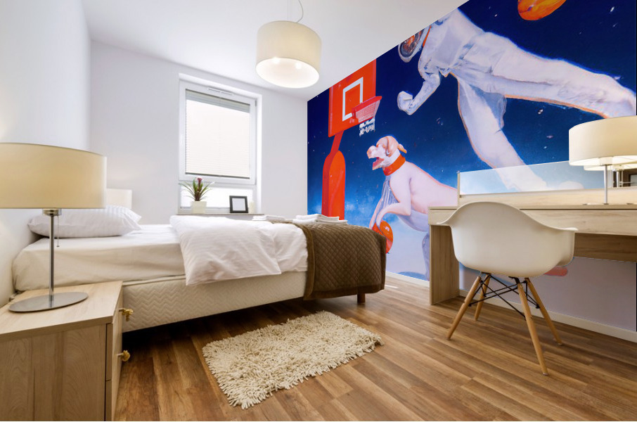  ASTRO vs BULLY Mural print