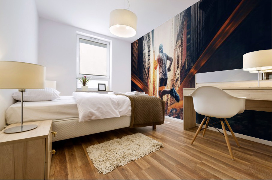 THE RUN Mural print