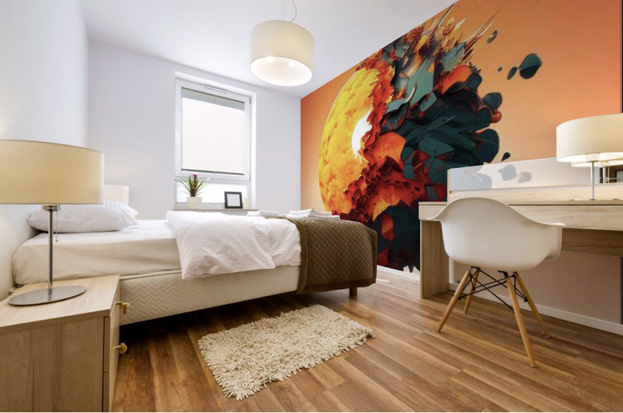 SUN FUSION Mural print