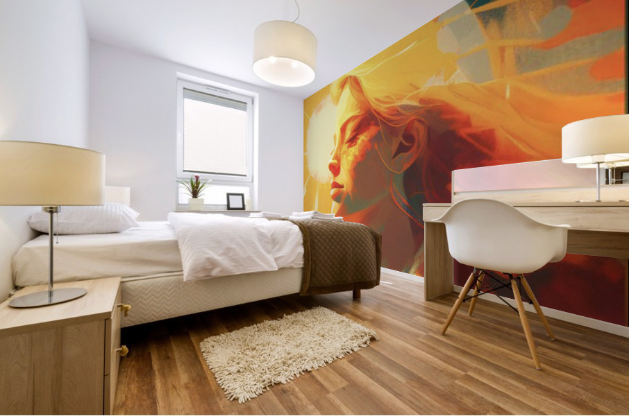 SHINE ON ME Mural print