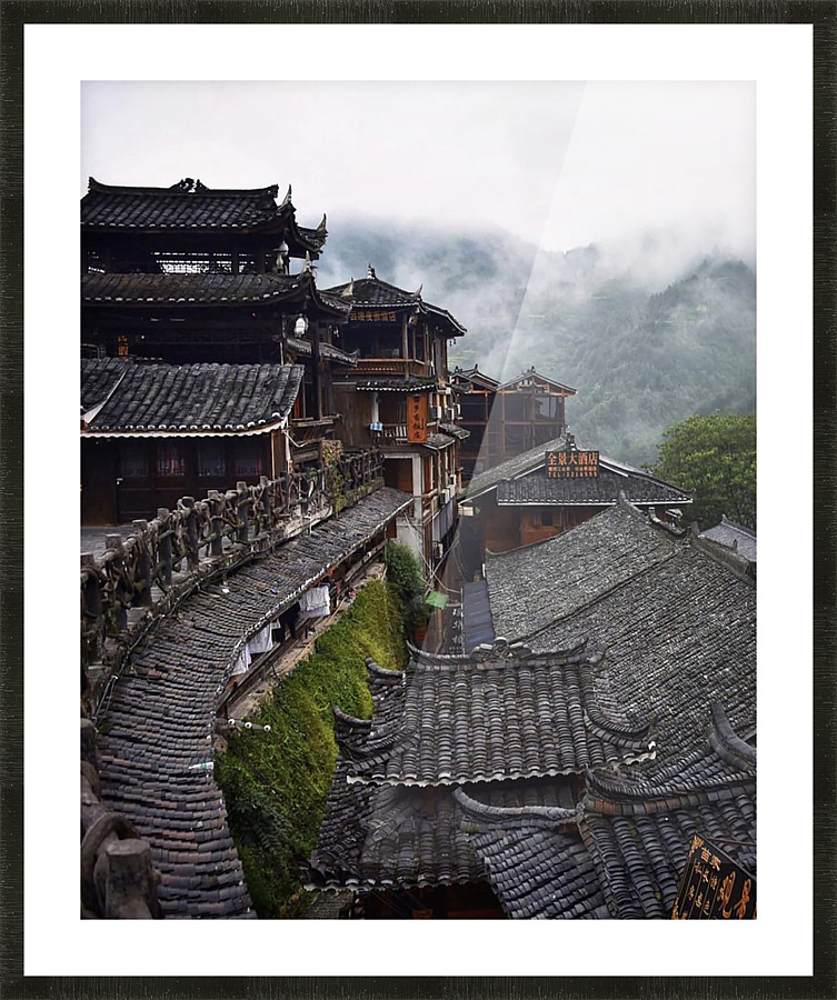 China Views  Picture Frame print