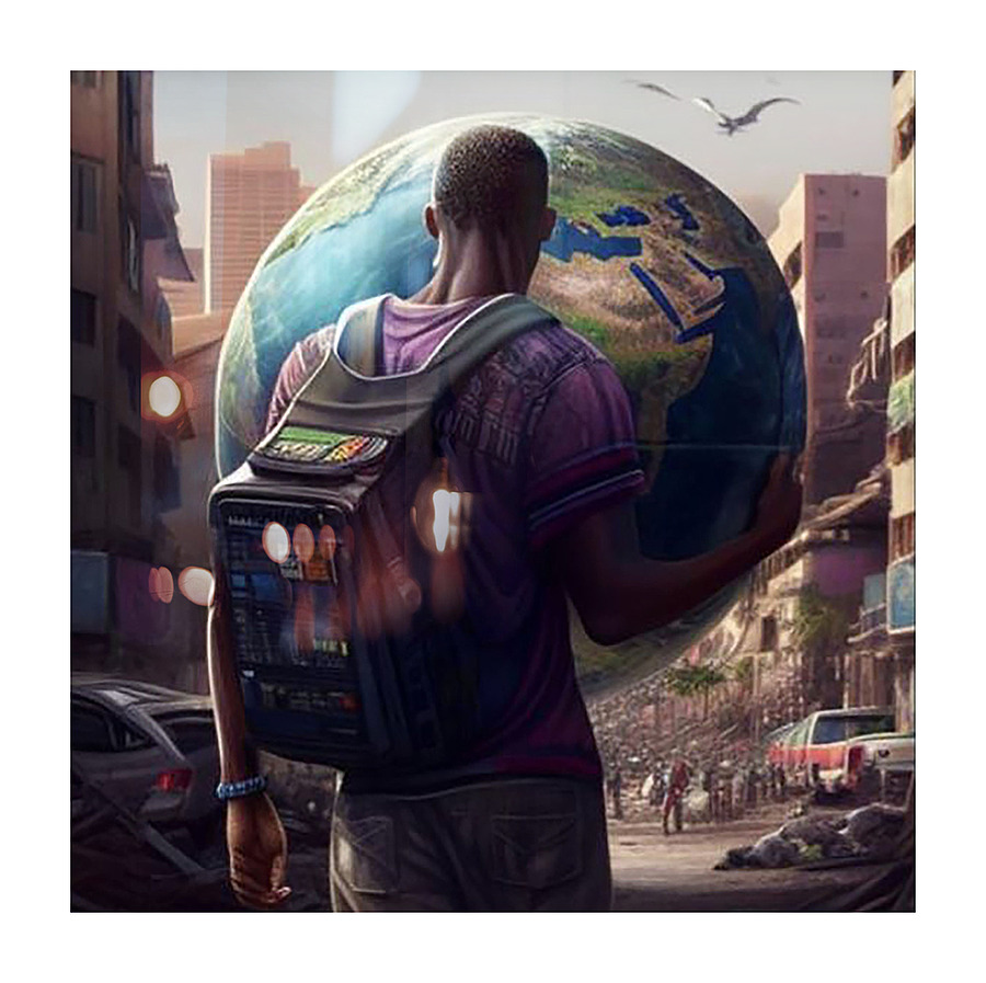 THE WORLD IS MINES Picture Frame print