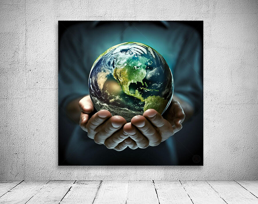 WORLD IN MY PALMS Wall Preview