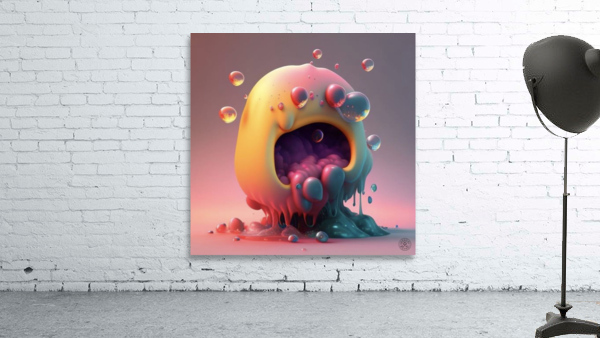 SLIMEY BUBBLES Wall Preview