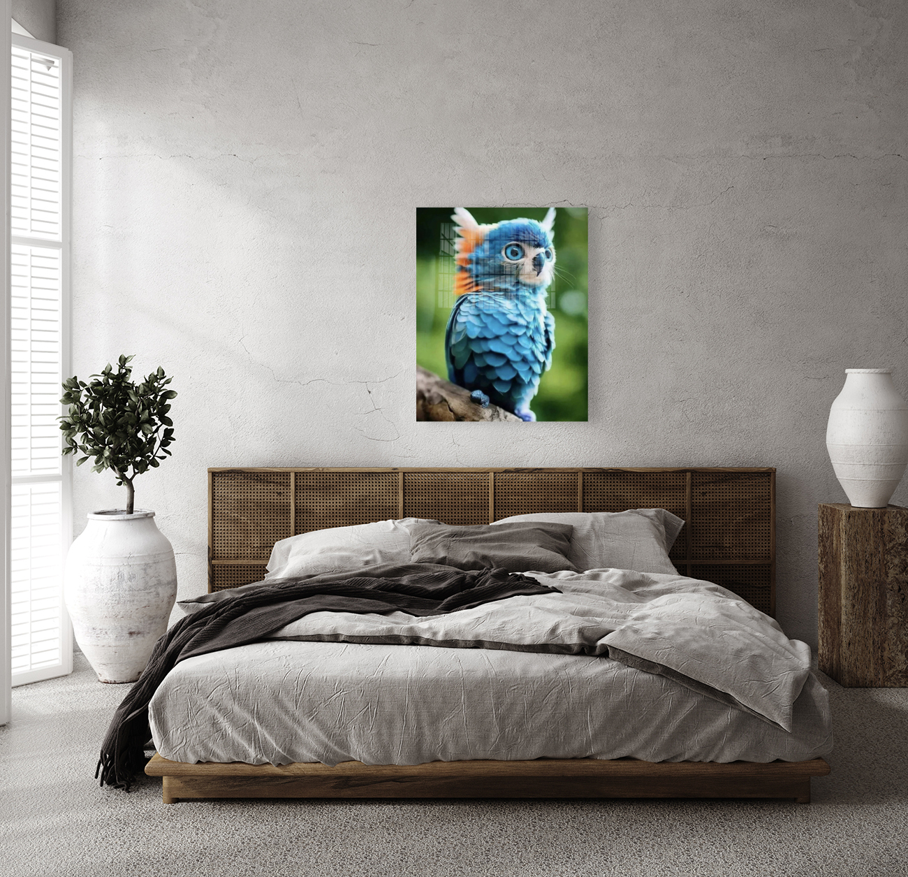 Baby  Blue Owl  Reproduction