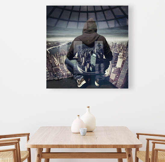 OVER LOOKING MY CITY by Gregory Michael 88 Art Studio