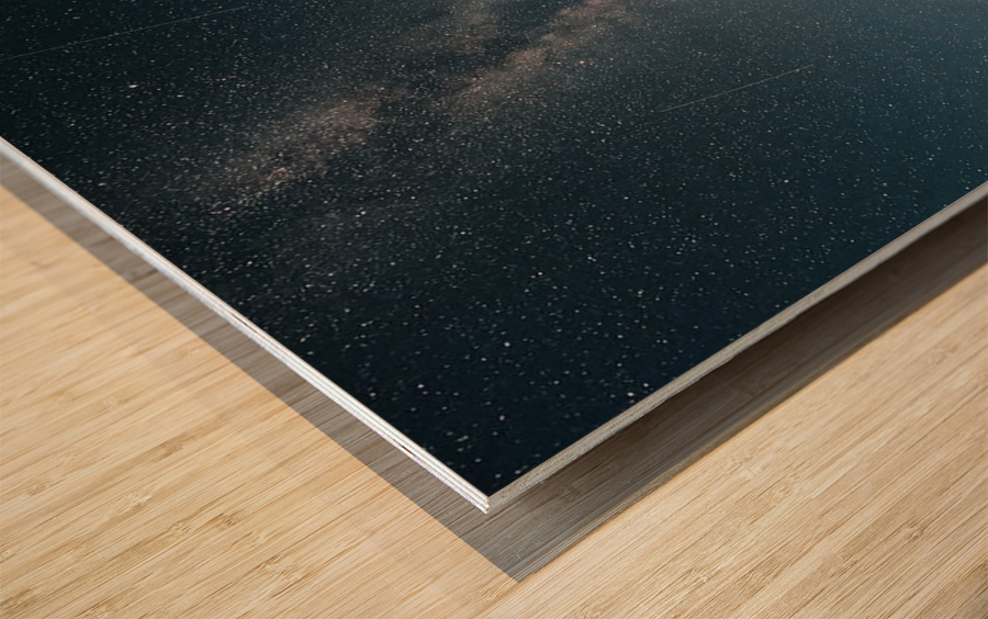 Truck At Night  Wood print