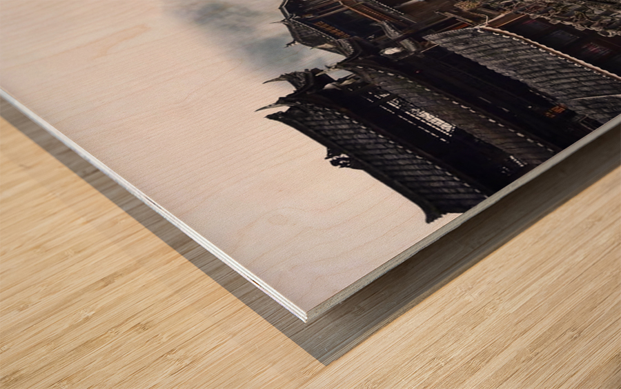 China Views  Wood print